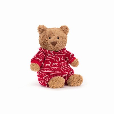 Jellycat Bartholomew Winter Pyjamas Bijr | JV1938607